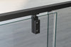Doccia a incasso con porta a battente - due pannelli fissi NT607 - FLEX