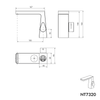 Rubinetto per lavabo di design NT7320