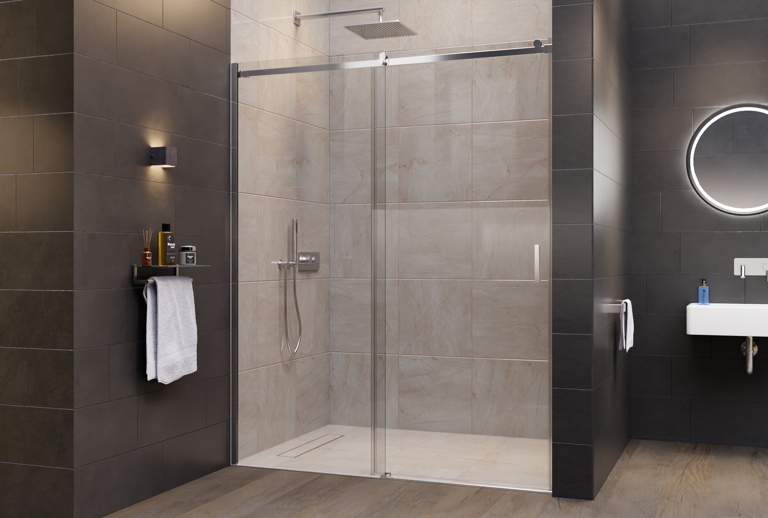 Nicchia doccia con porta scorrevole NT806 FLEX