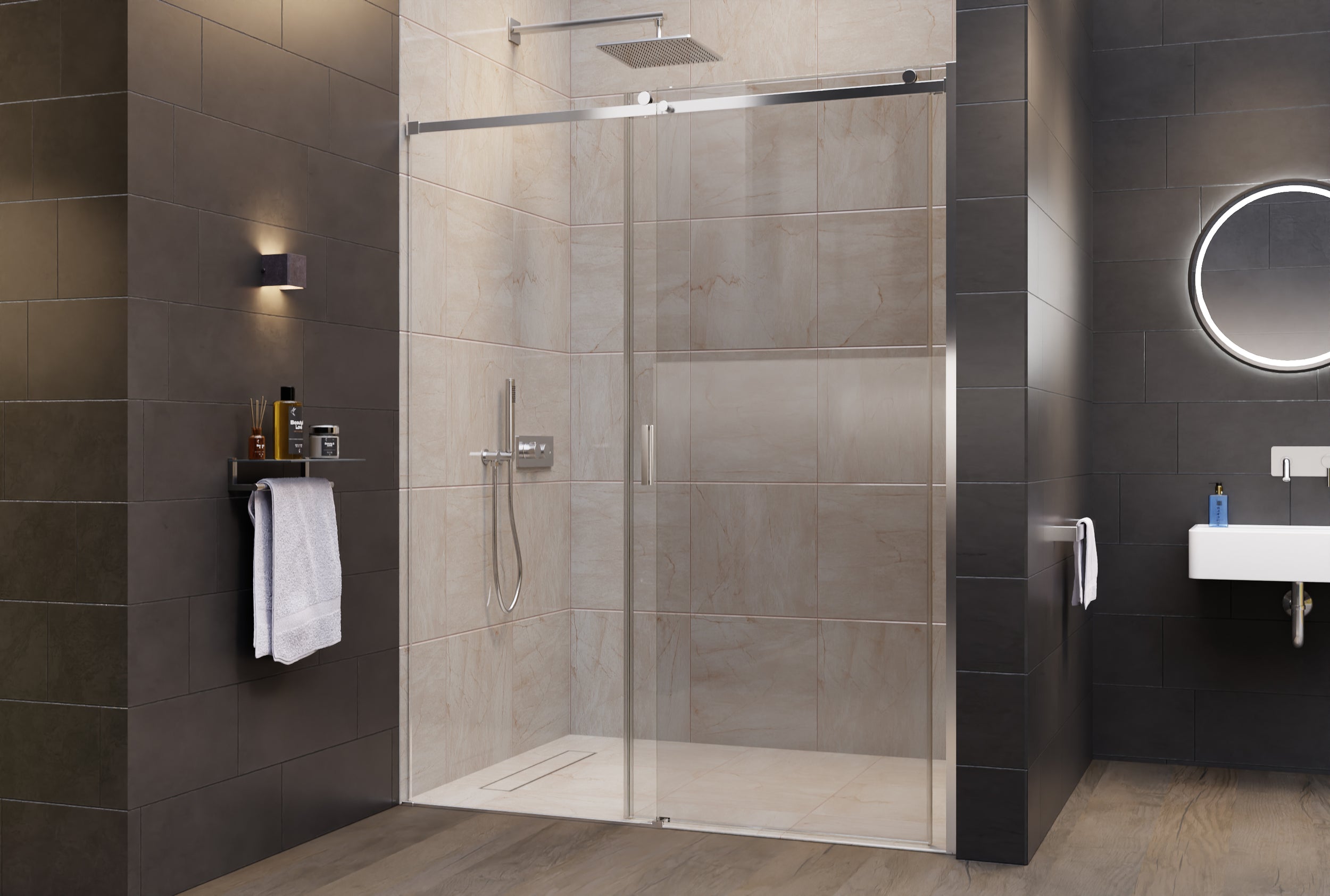 Nicchia doccia con porta scorrevole NT806 FLEX