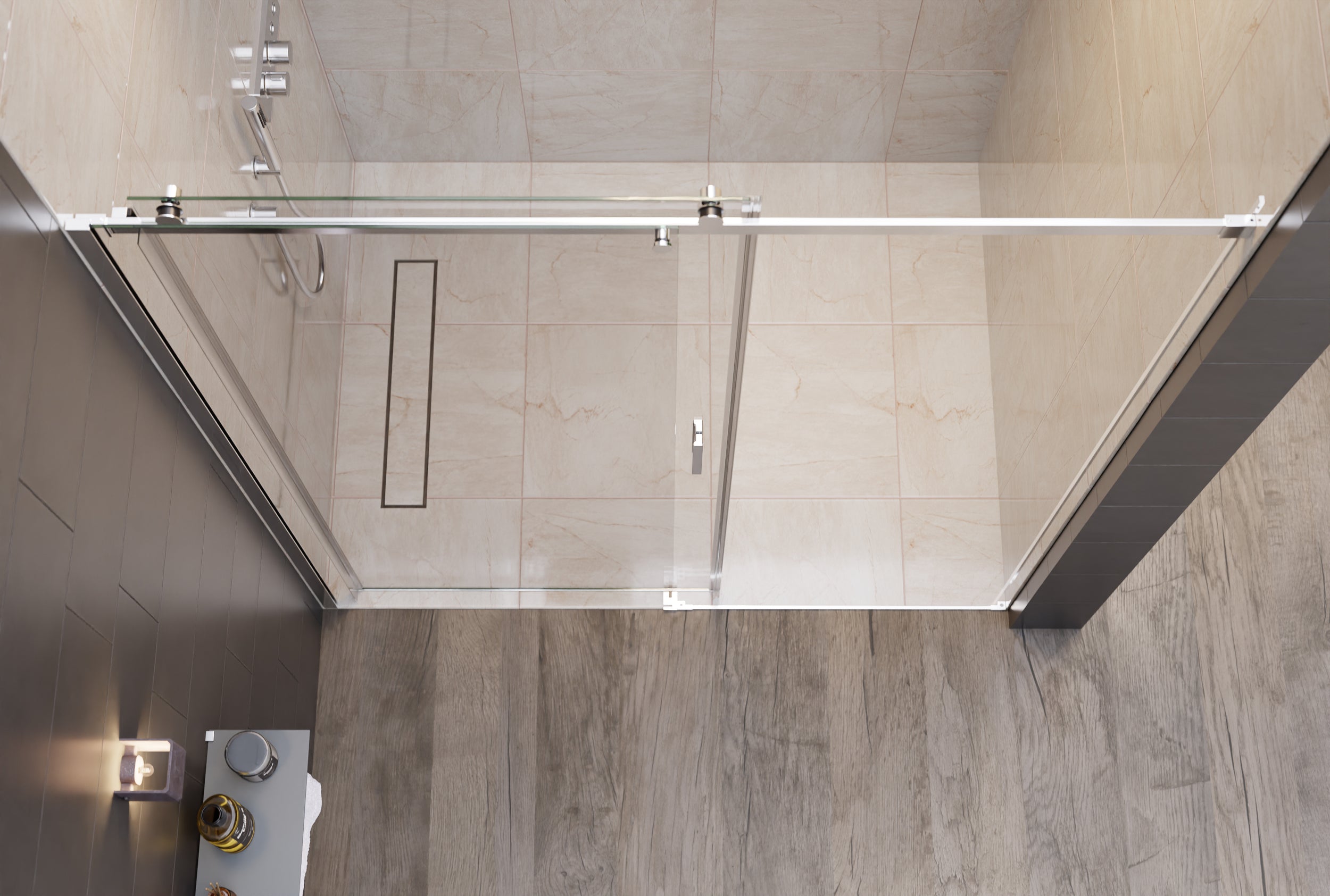 Nicchia doccia con porta scorrevole NT806 FLEX