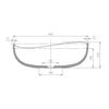 Lavabo WAVE PB2001