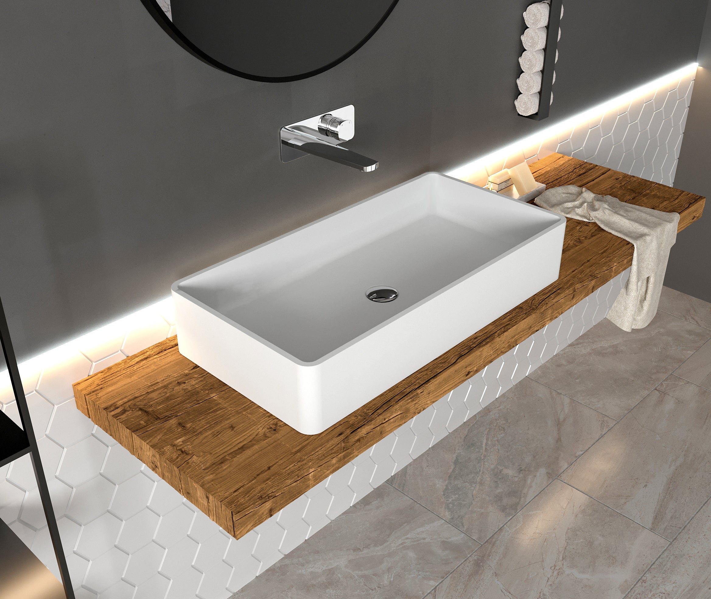 Lavabo da appoggio PB2013