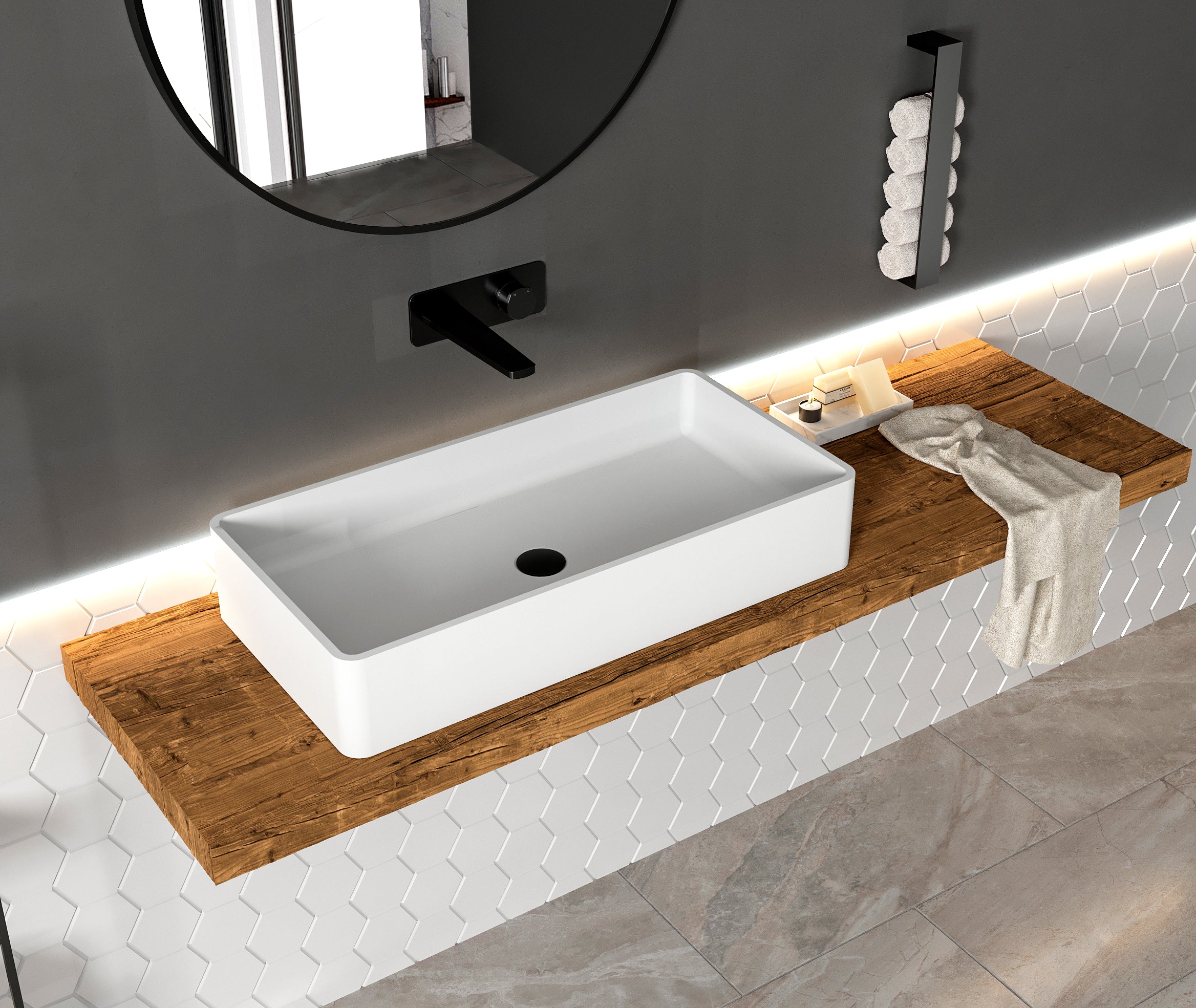 Lavabo da appoggio PB2013
