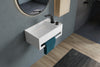 Lavabo a parete PB2077 in fusione minerale