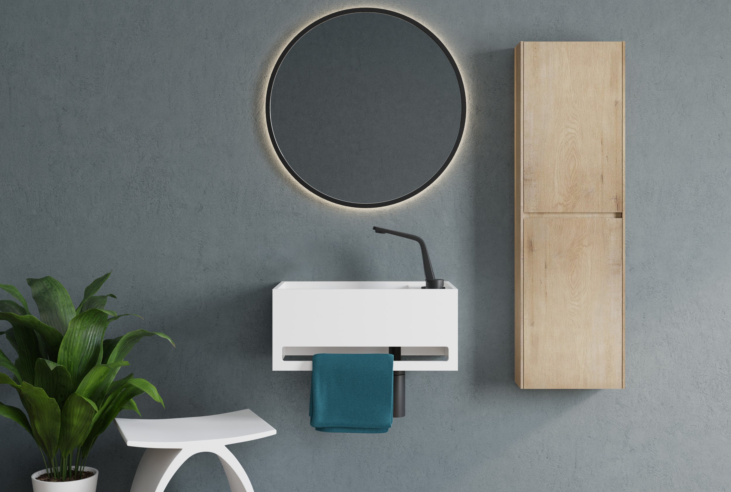 Lavabo a parete PB2078