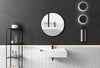 Lavabo a parete PB2080 in fusione minerale