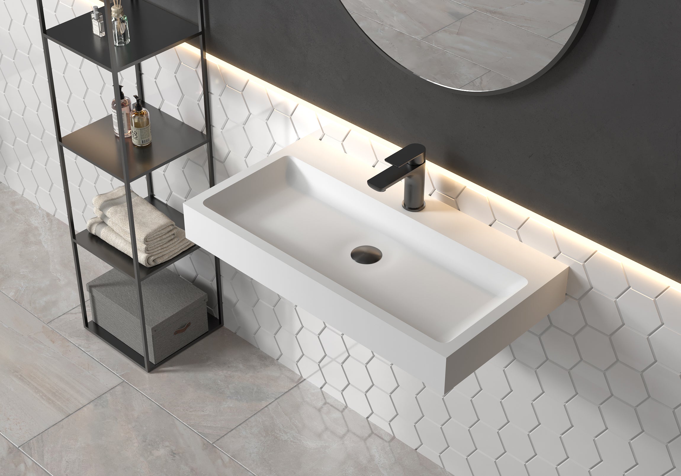 Lavabo da appoggio PB2143