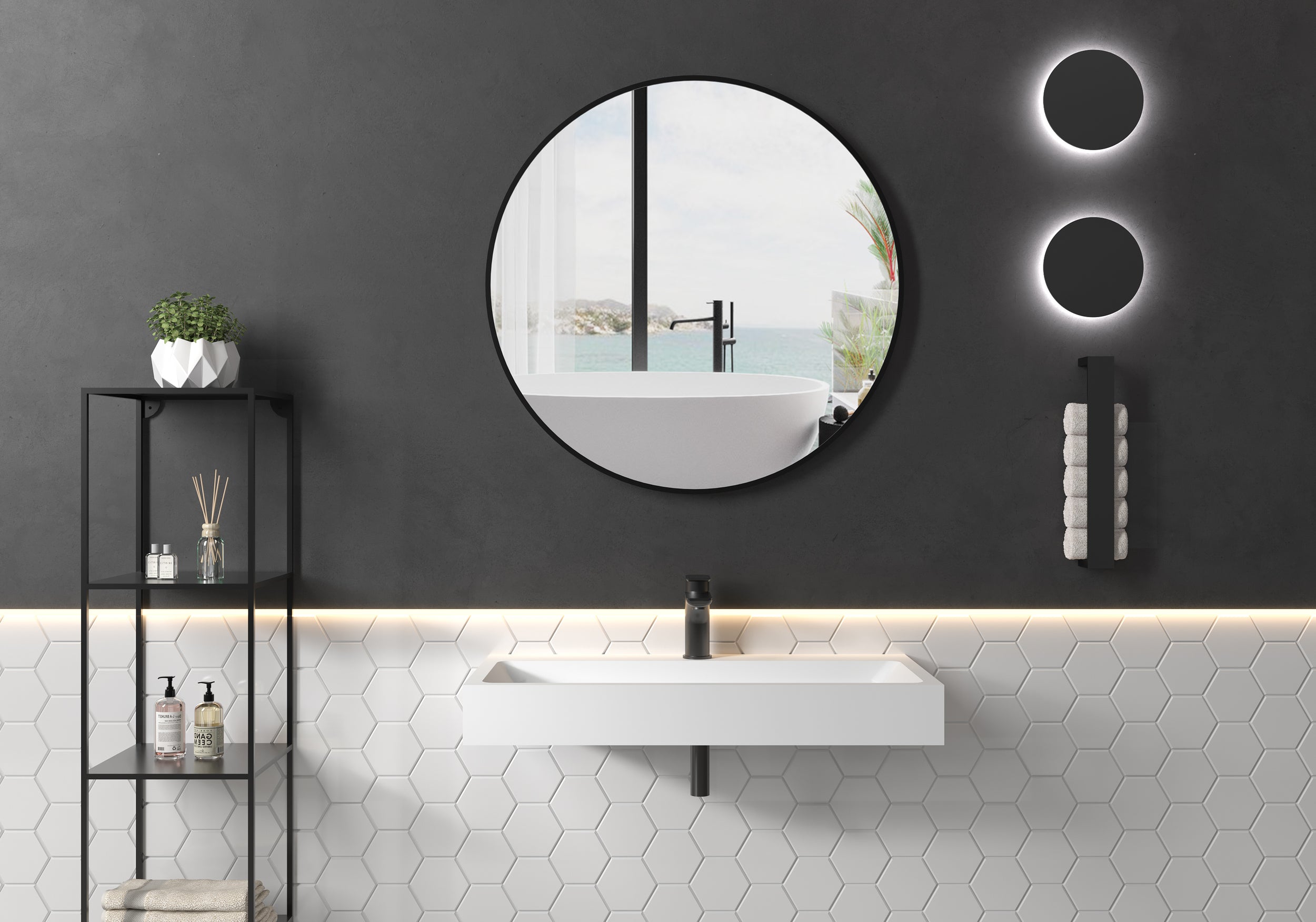Lavabo da appoggio PB2143