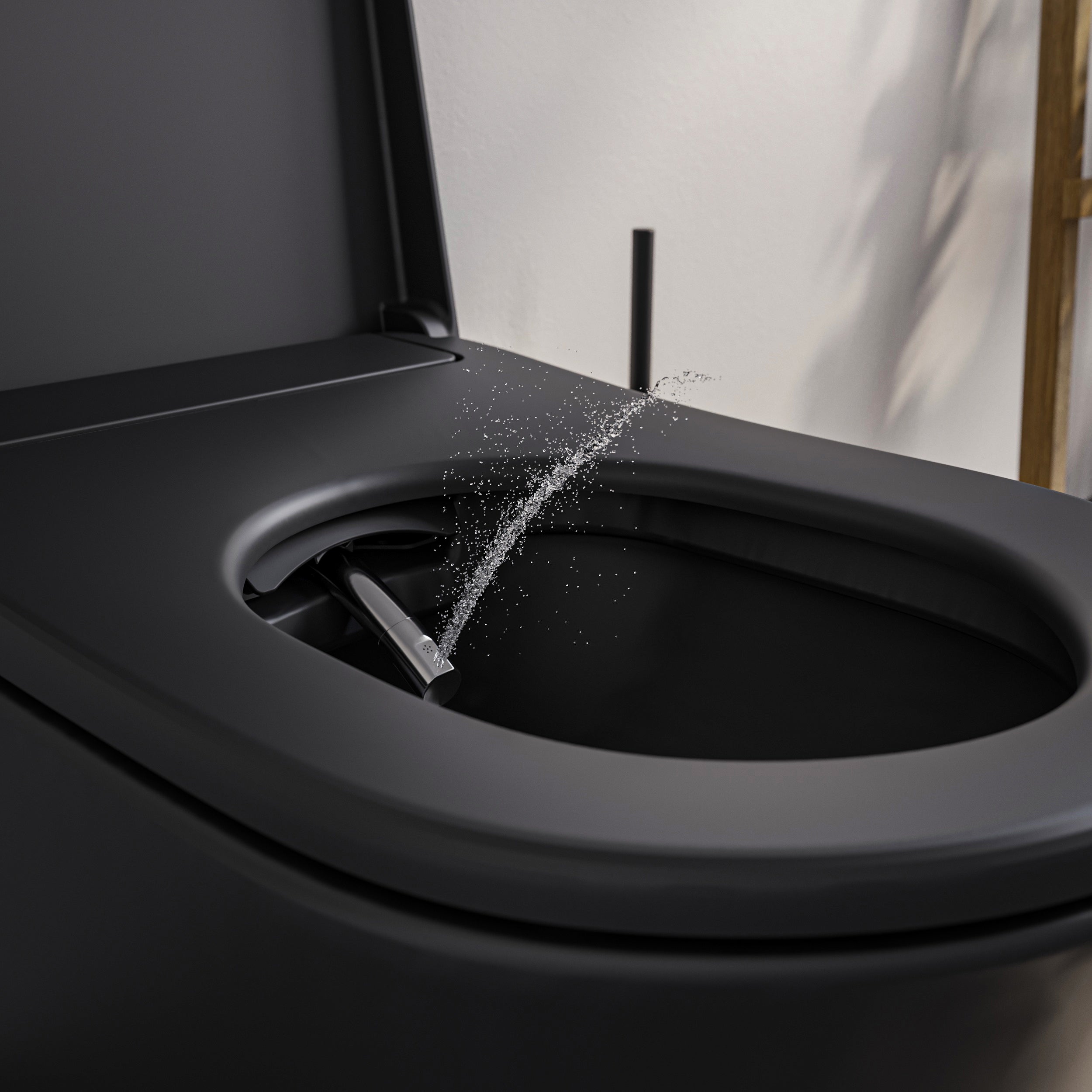 WC doccia PREMIUM 1102 nero opaco
