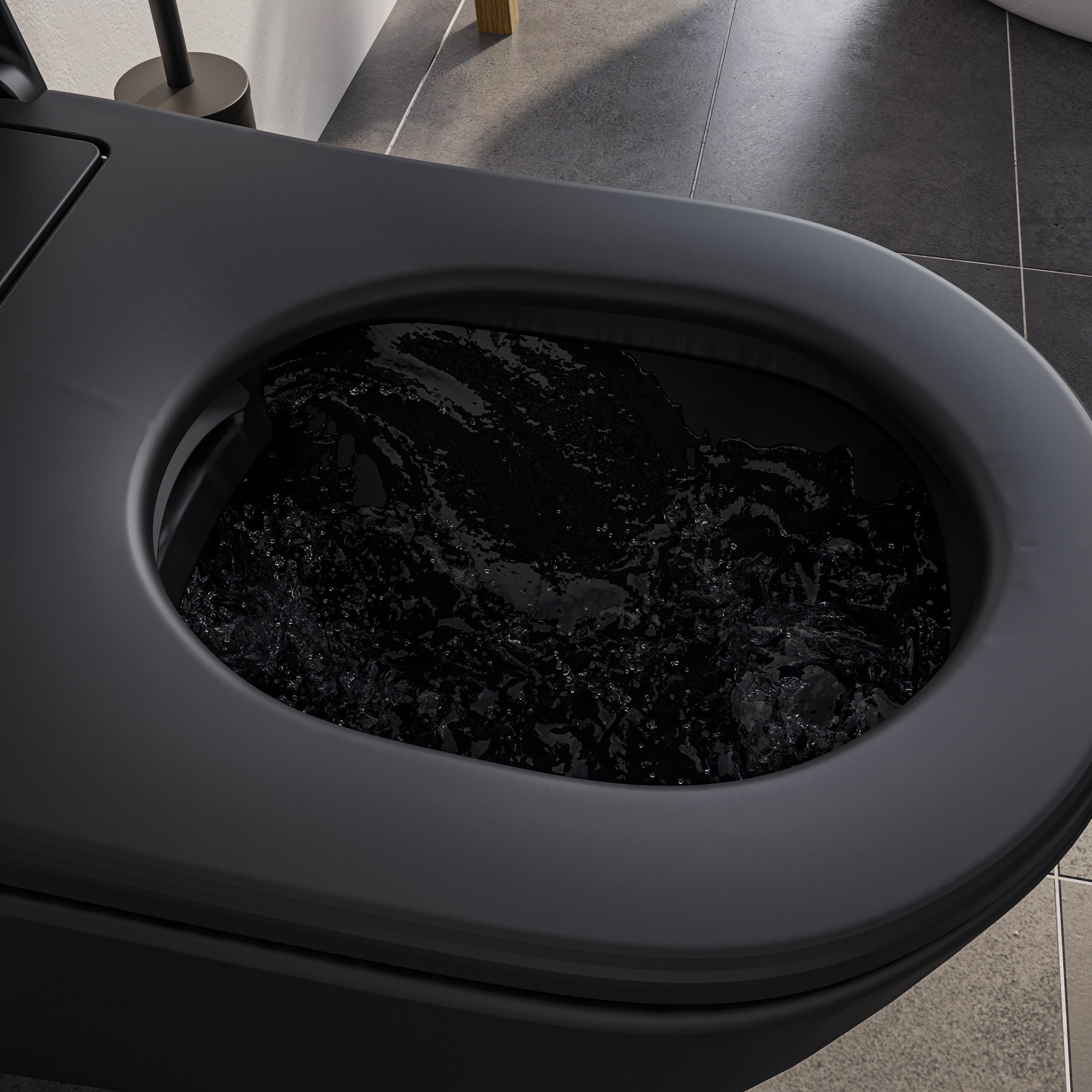WC doccia PREMIUM 1102 nero opaco