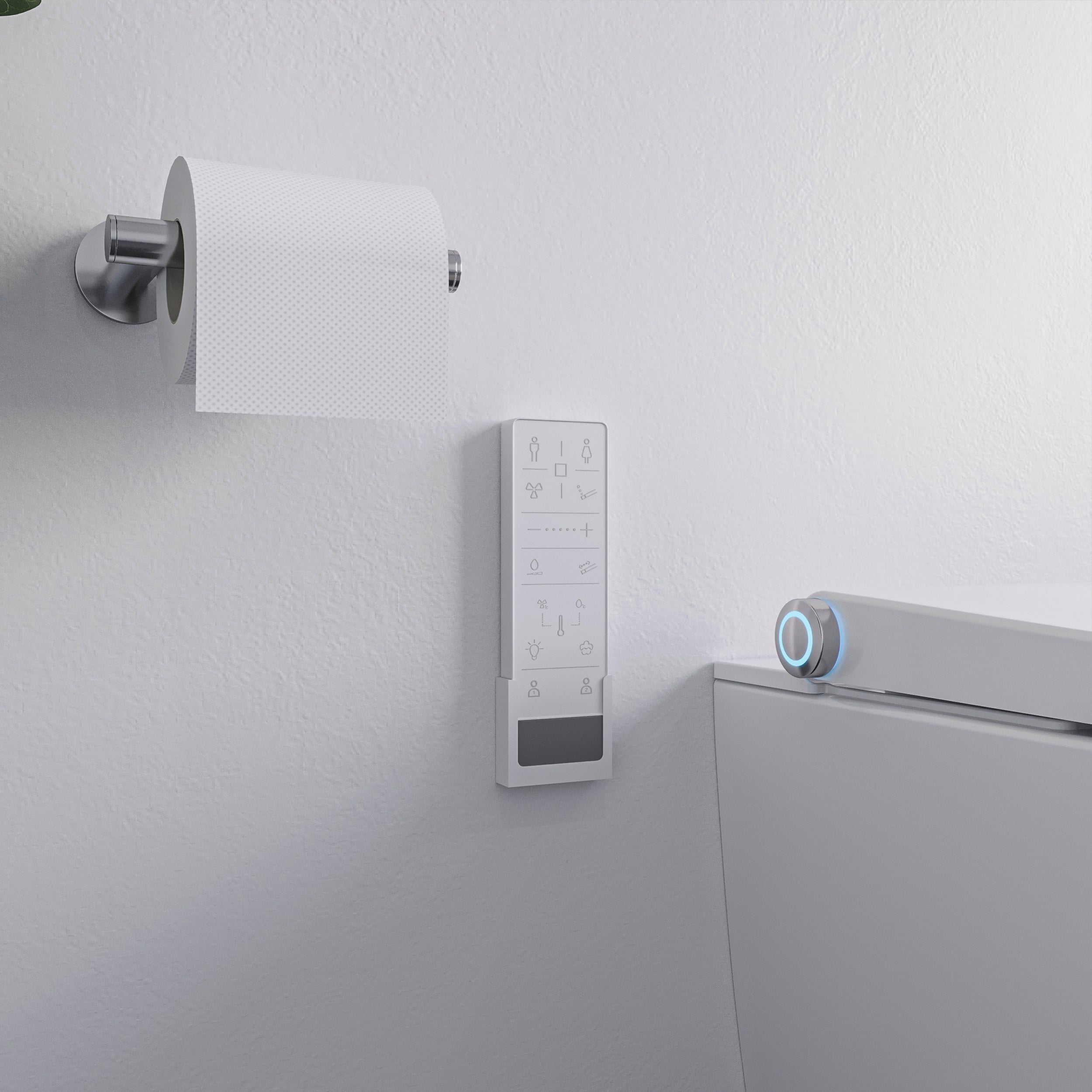 Set completo WC-doccia PRO+1104 con elemento da parete Geberit Duofix
