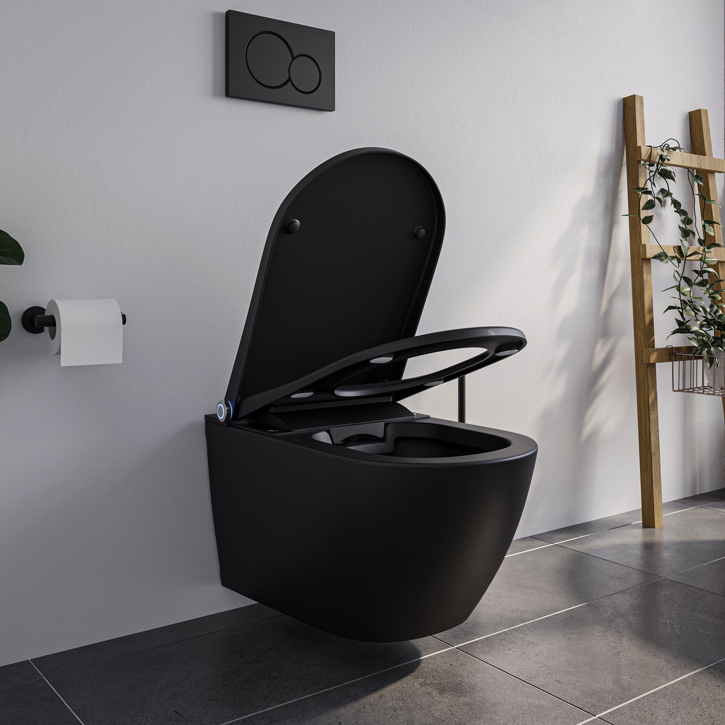 WC doccia PREMIUM 1102 nero opaco