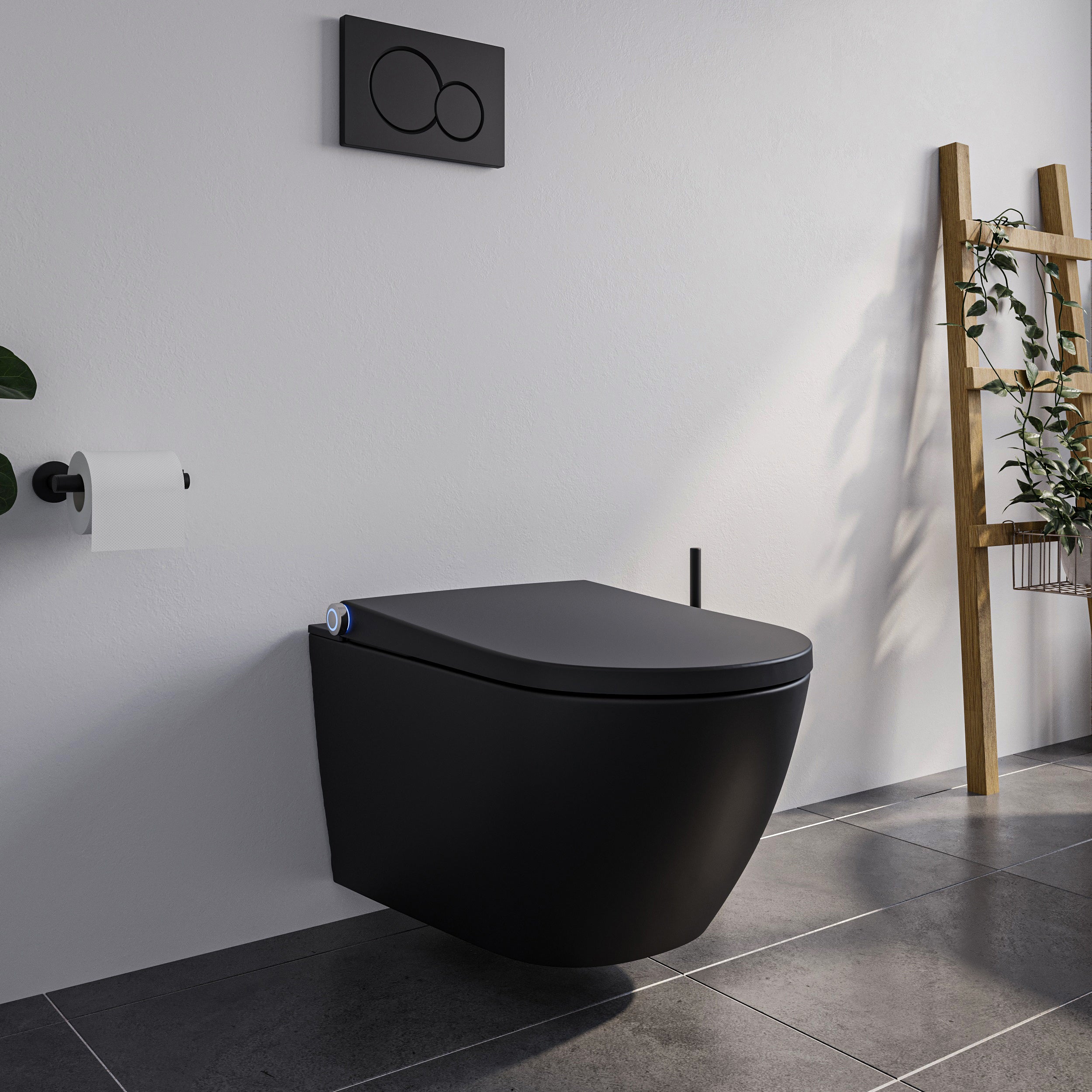 WC doccia PREMIUM 1102 nero opaco