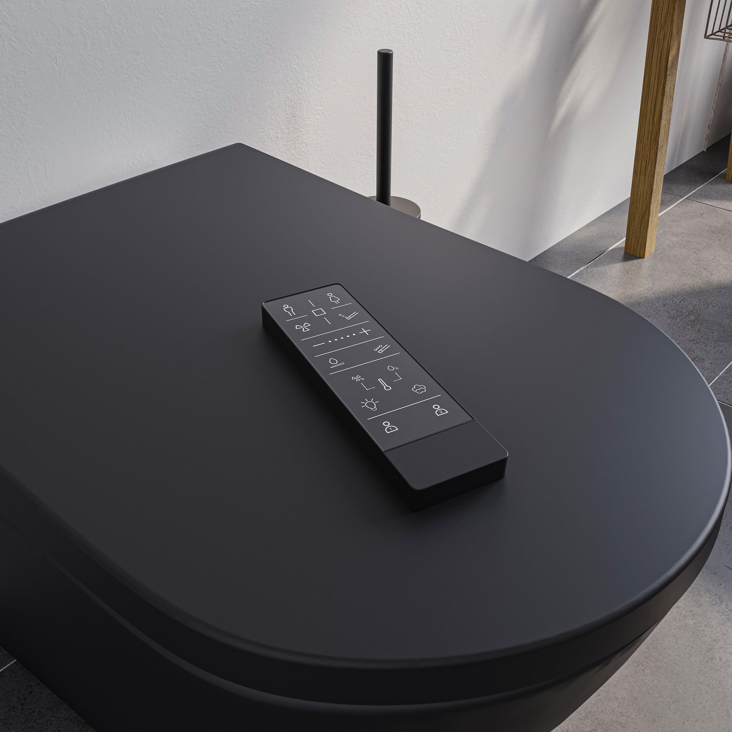 WC doccia PREMIUM 1102 nero opaco