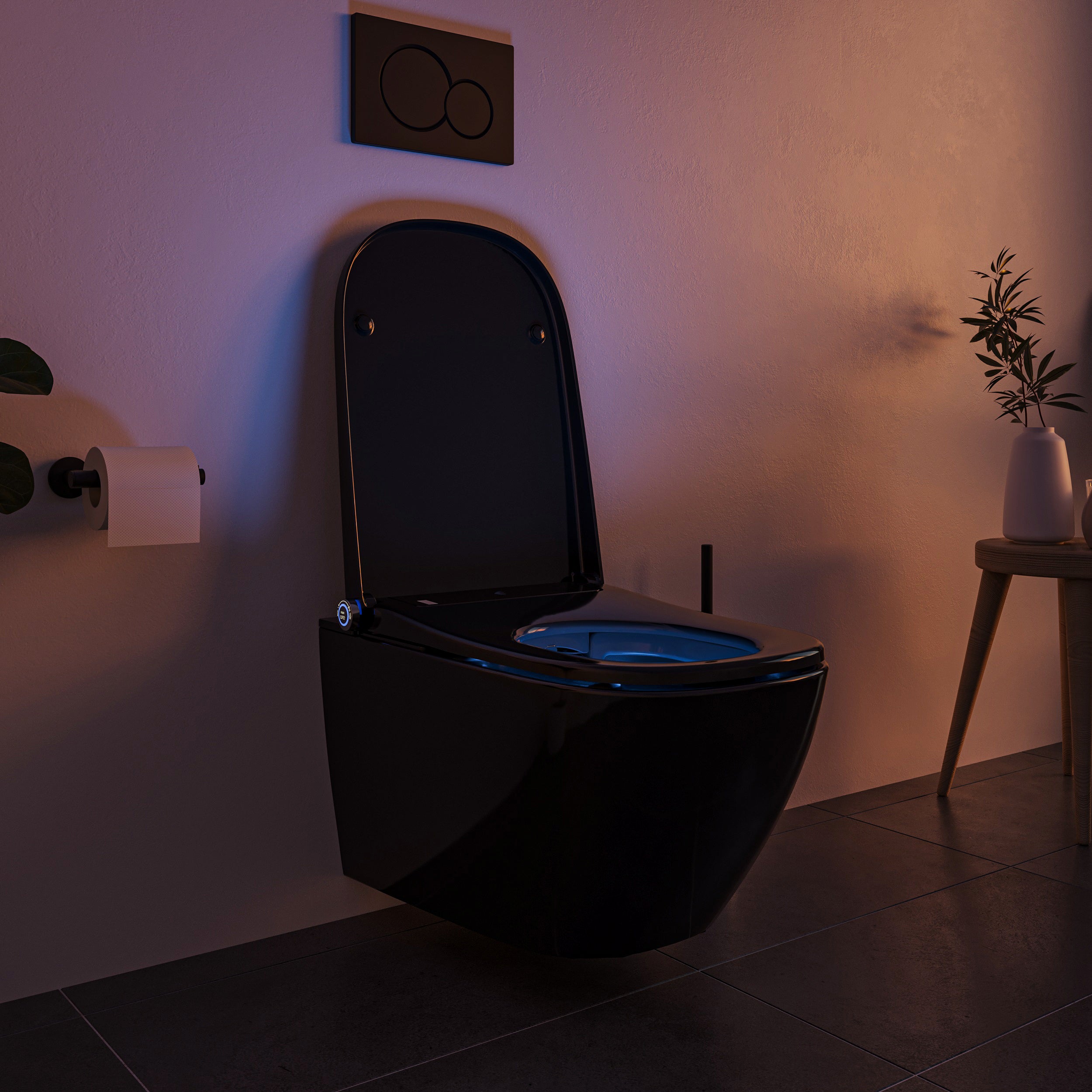 Set completo WC doccia PRO+1104 con elemento da incasso Geberit Duofix