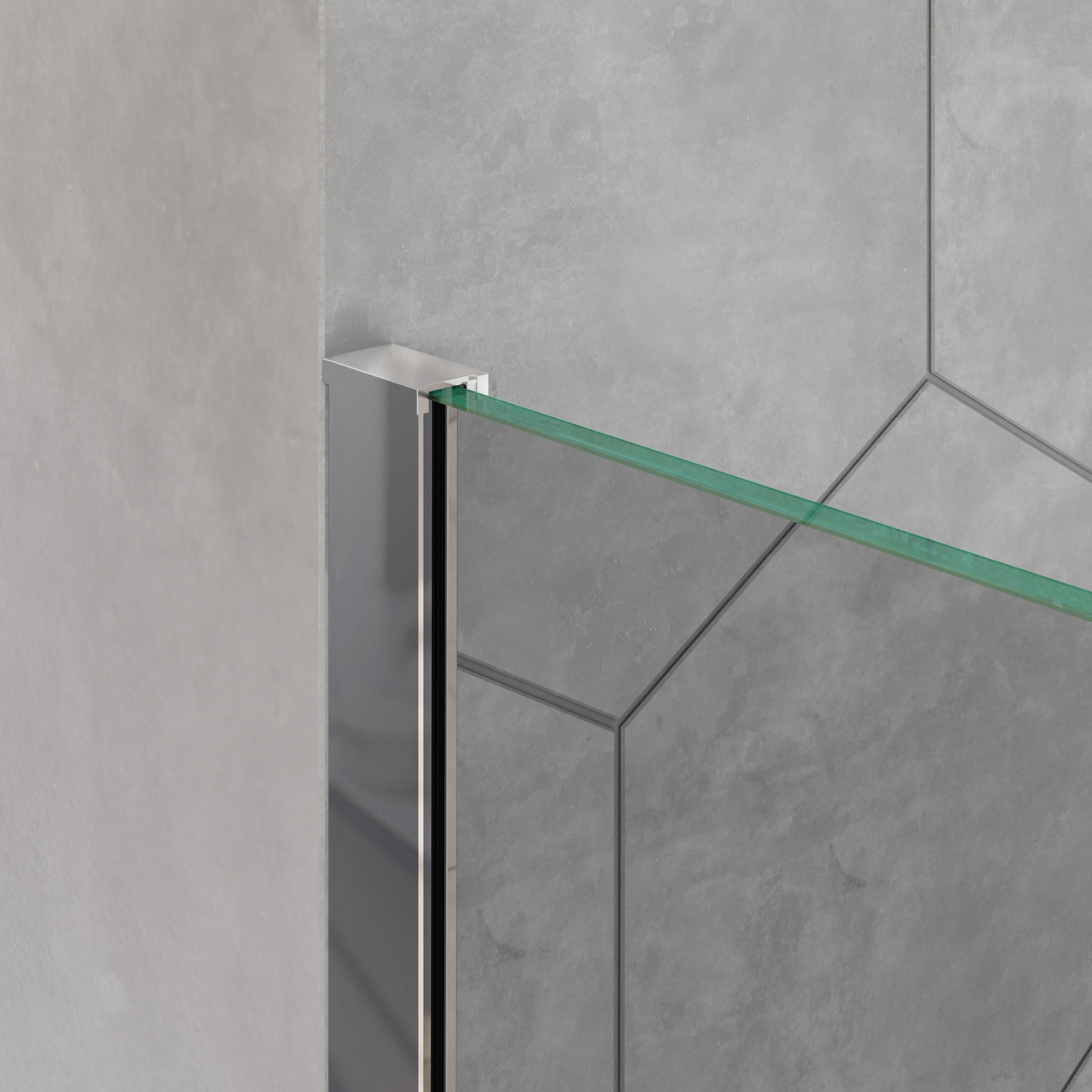 Cabina doccia Walk-In Nano Real Glass EX101