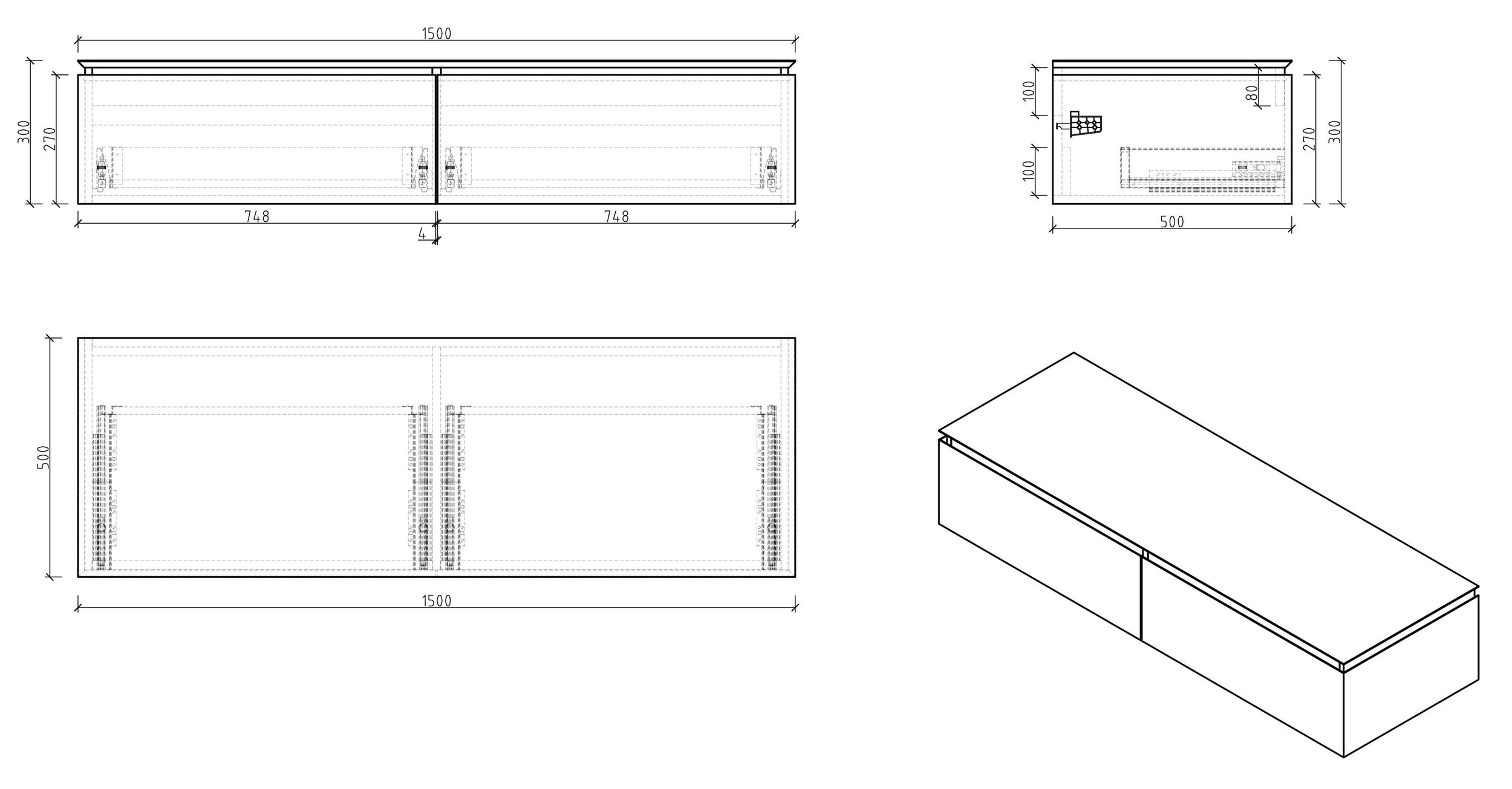 Credenza Spring 1500
