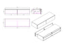 Mobile sottolavabo TLB 150-48
