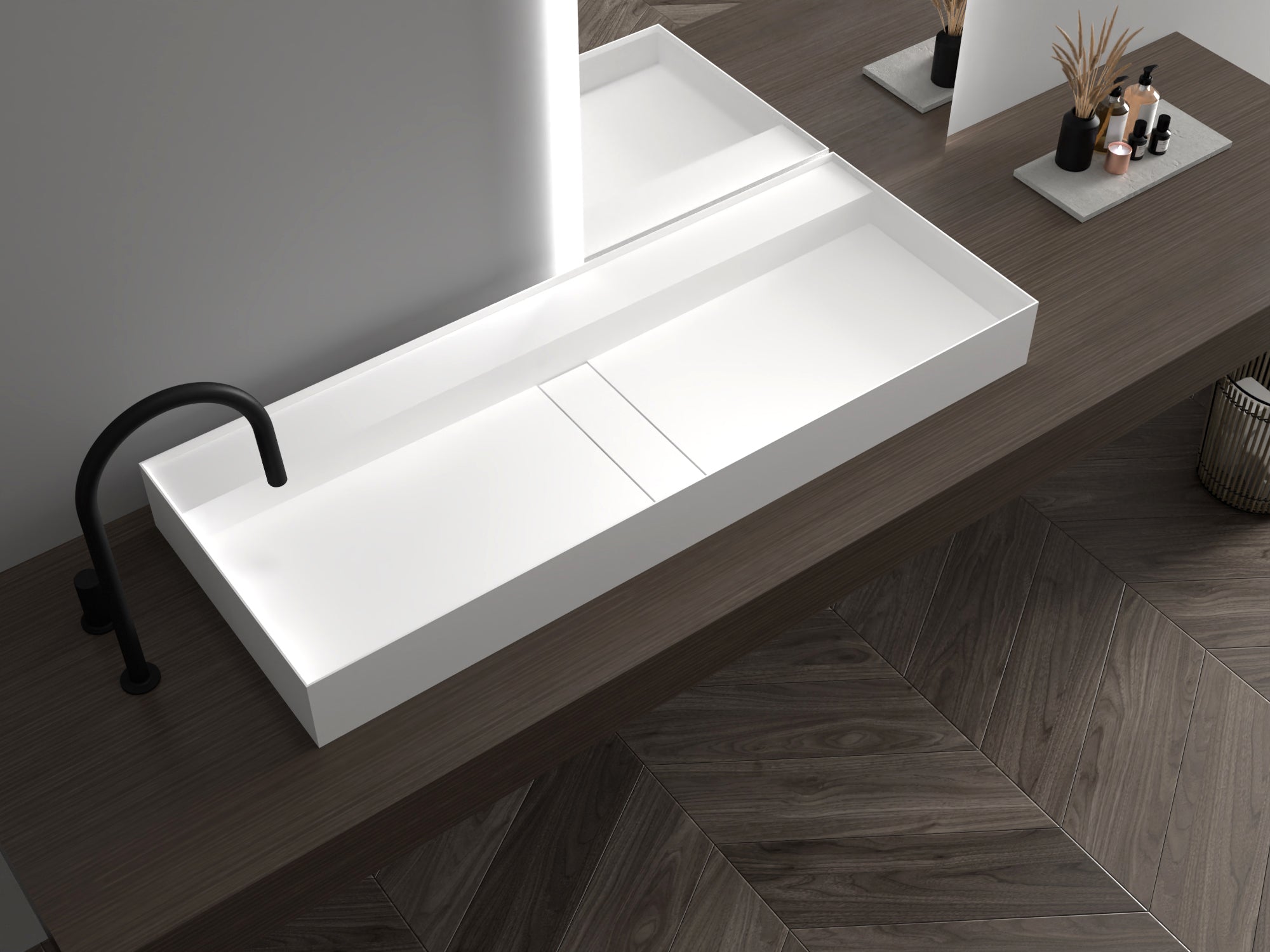 Lavabo a parete TWG211