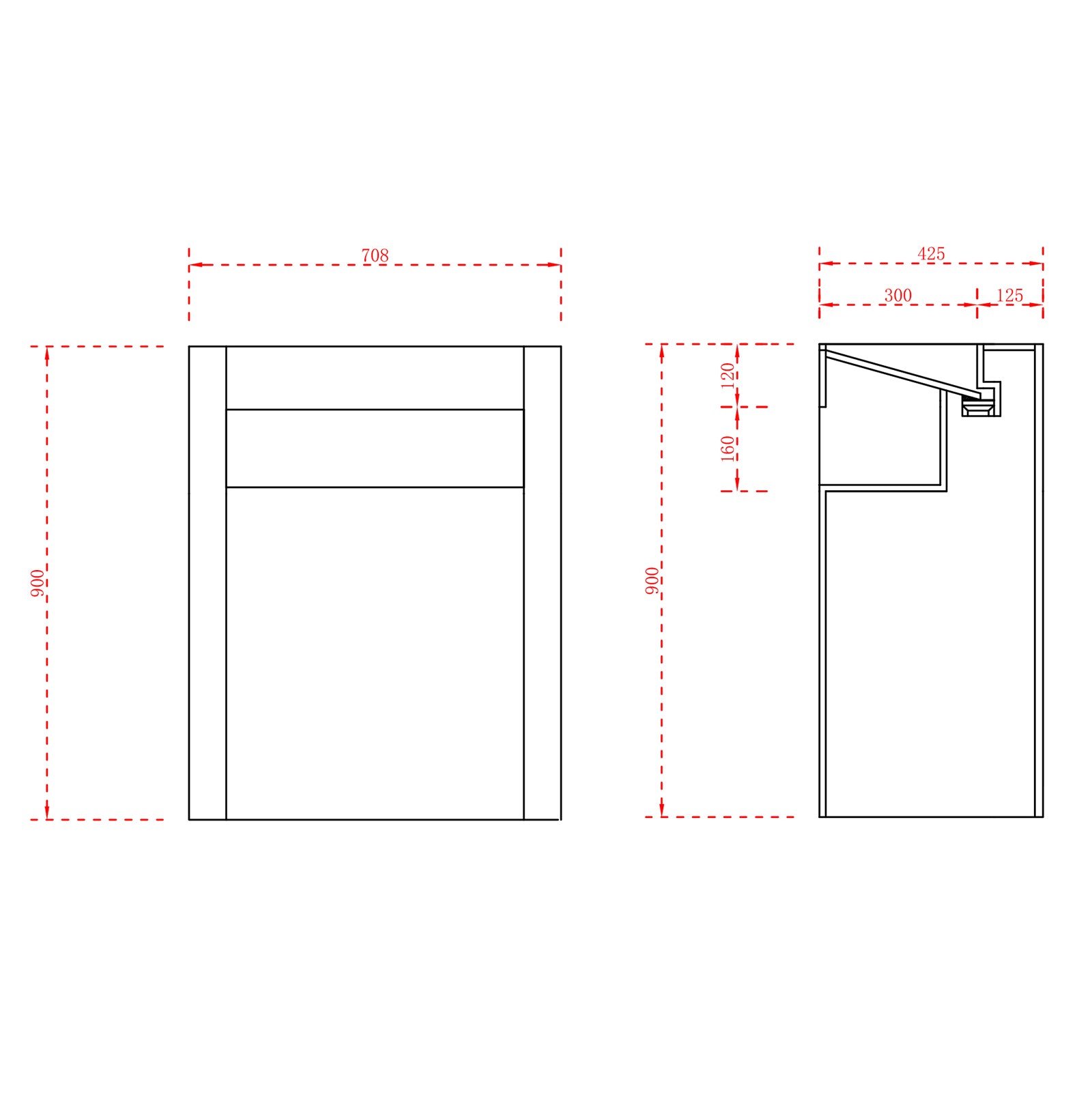 Lavabo freestanding ad angolo TWZ70 di pietra solida (Solid Stone) -  bianco opaco - 50 x 50 x 90 cm