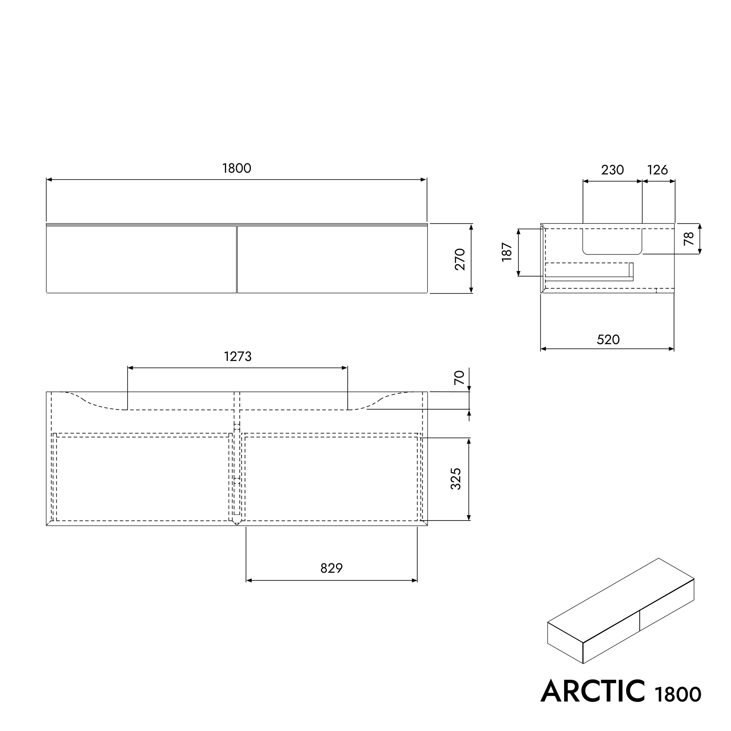 Mobiletto ARCTIC 1800