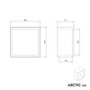 Scaffale a muro ARCTIC 320