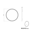 Set di mobili bagno BELDIVO 80 cm con lavabo