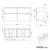 Mobiletto LAVOA 160 cm
