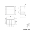 Mobiletto LAVOA 60 cm
