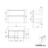 Mobile LAVOA 80 cm