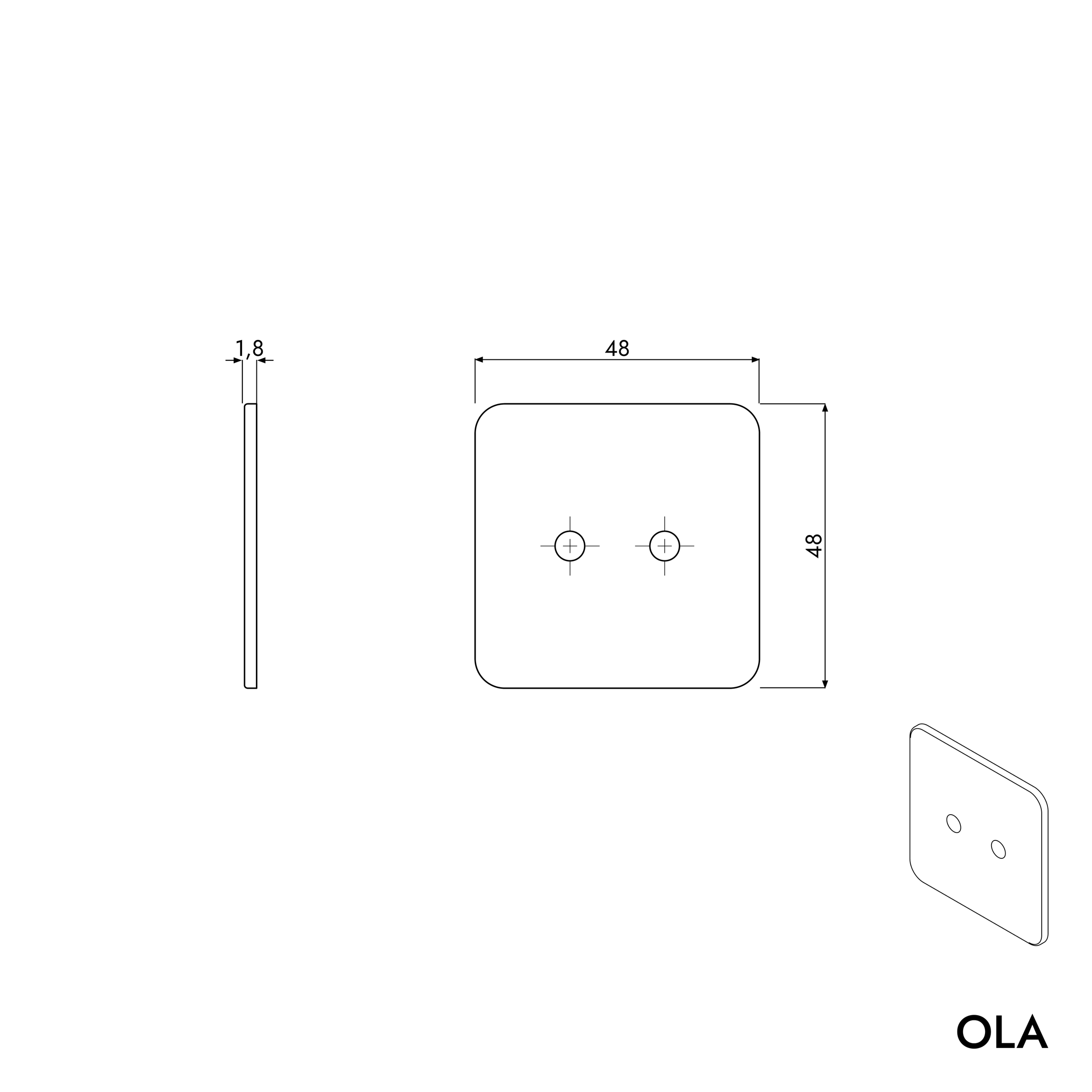 Anello per asciugamani OLA