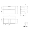 Mobiletto TIM 100 cm