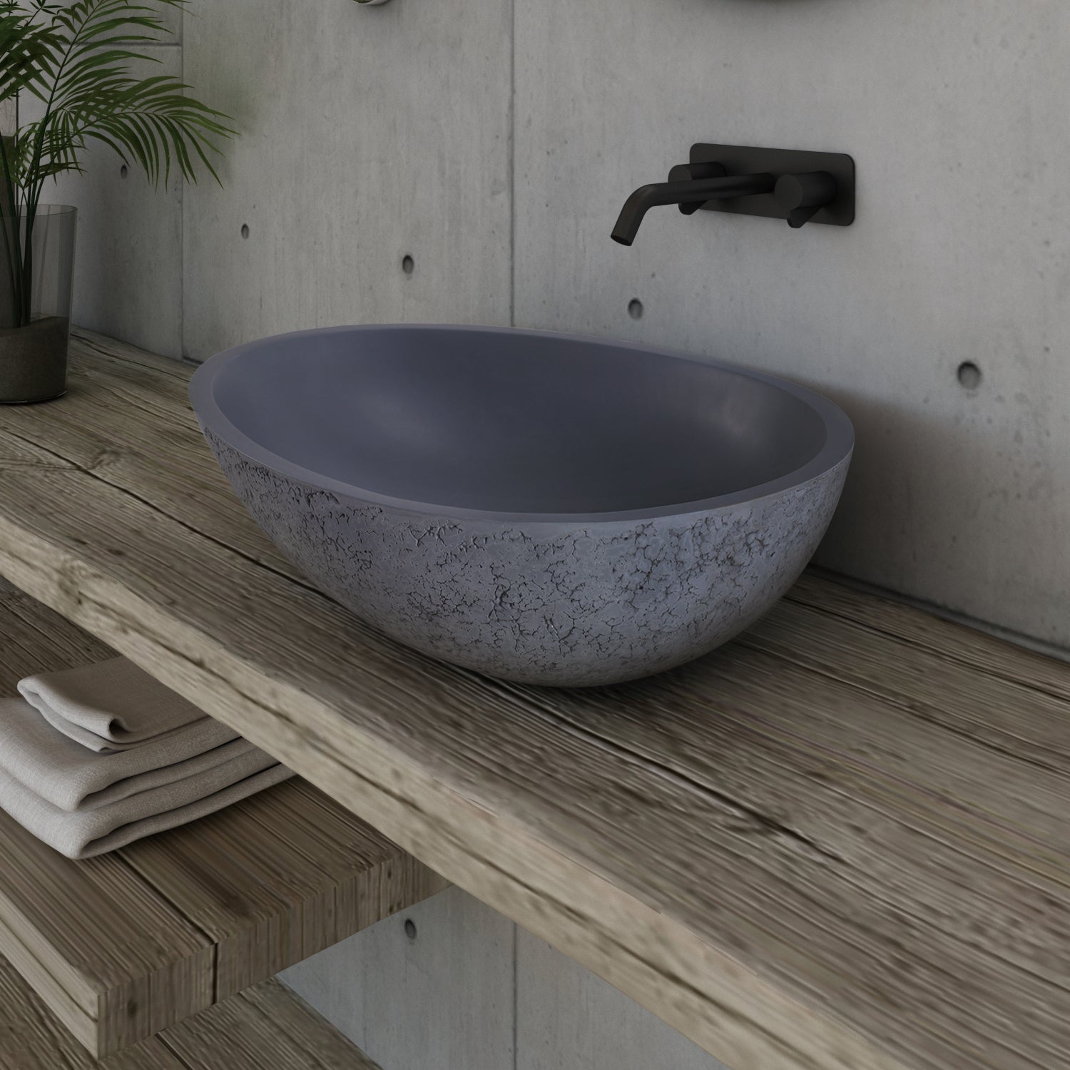 Lavabo da appoggio VELA