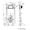 Pacchetto completo WC 42: WC B-8030R Nero