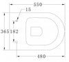 Pacchetto completo WC 45: WC B-8030R Nero