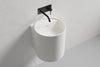 NT2440 lavabo a parete in fusione minerale