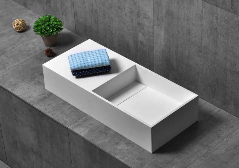 TWG08 lavabo a parete in mineral cast