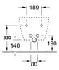 Bidet sospeso da parete BH101