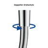 Sistema doccia a incasso Duravit C.1 con doccia a pioggia - incl. doccetta e gomito di collegamento alla parete