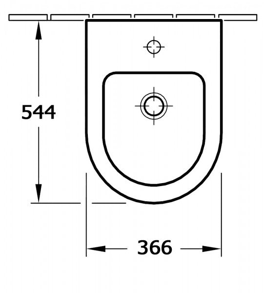 Bidet a parete di alta qualità CH2019V - Accessori opzionali