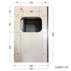 Set di mobili da bagno Compact 400