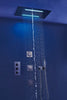 Soffione a incasso, soffione con installazione a soffitto XXLDPG5030 