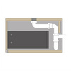 Mobile sottolavabo TLB 150-48
