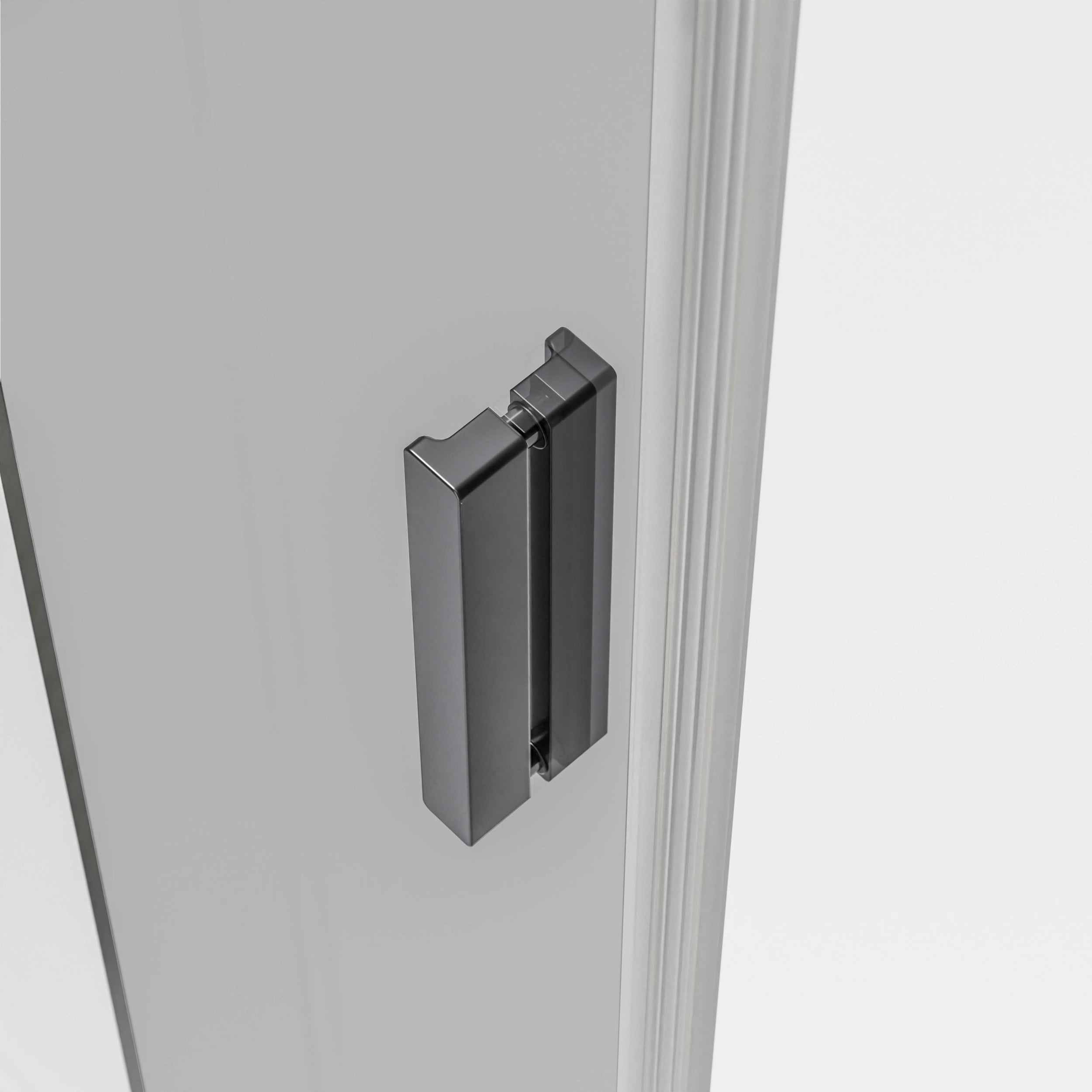 Nicchia doccia con porta scorrevole NT806 FLEX Nero opaco