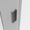 Nicchia doccia con porta scorrevole NT806 FLEX Nero opaco