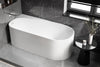 Vasca da bagno freestanding ONDA CORNER Acrilico