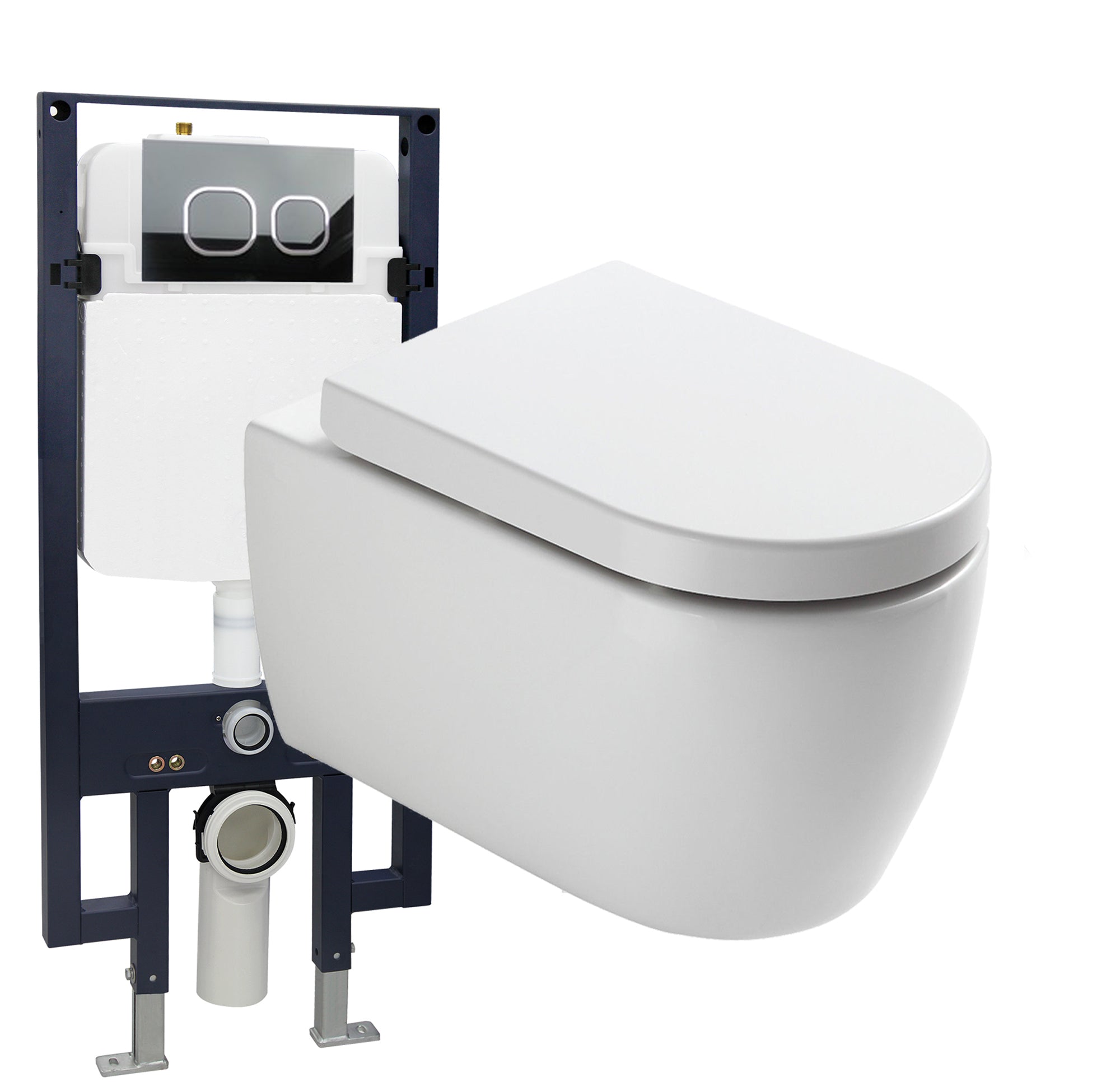 Pacchetto completo WC 23: WC NT2038 Bianco