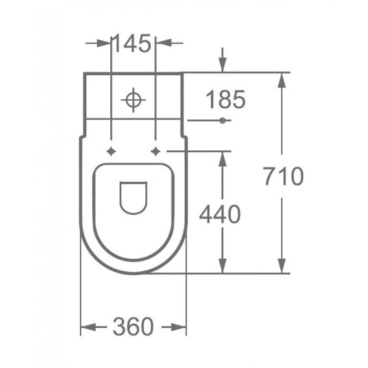 WC monoblocco con cisterna  CT1099