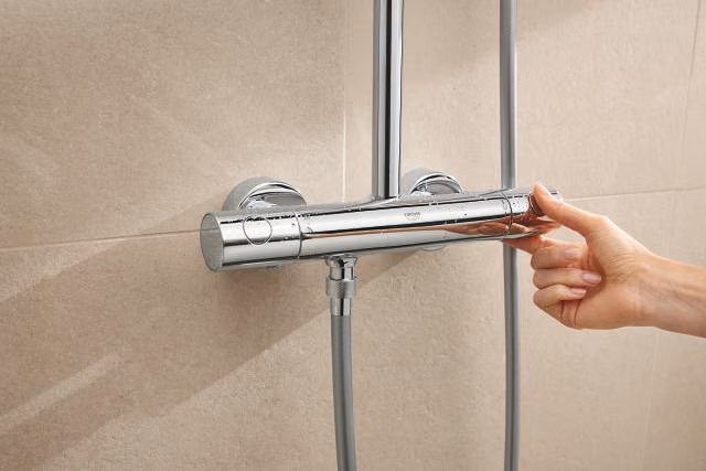 GROHE Tempesta System 250 Cube Duschsystem mit Thermostat
